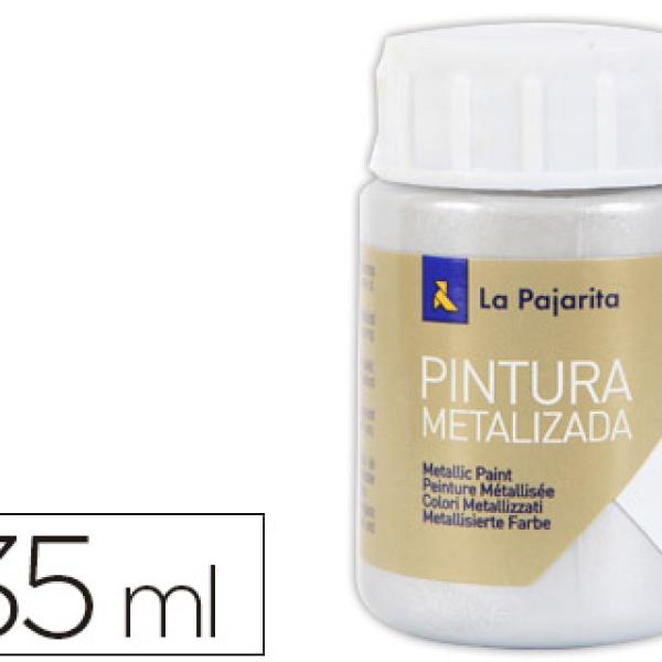 Tinta Latex La Pajarita, 35 ml - Prata