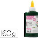 Cola Purpurina Fantasia Verde Metalizado Frasco De 160 Gr