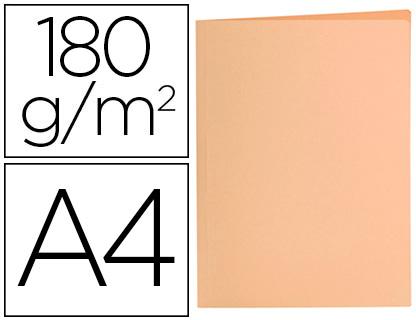Classificador Din A4 Laranja Pastel 180Gr
