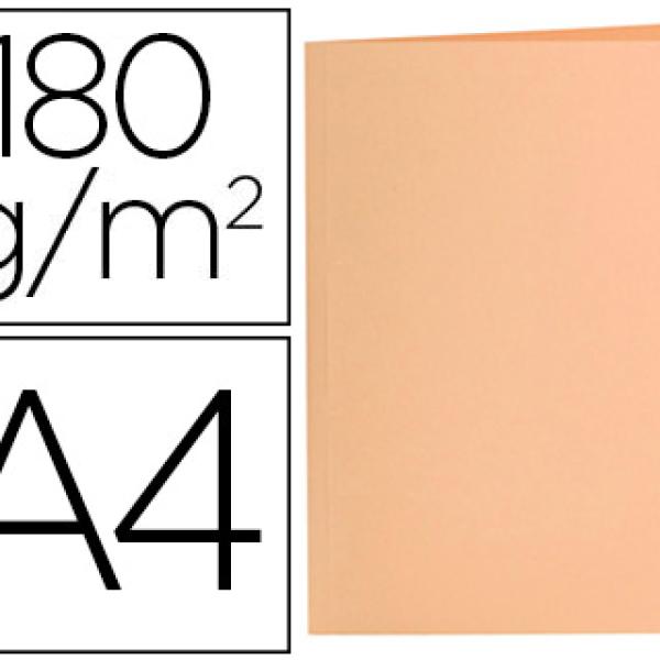Classificador Din A4 Laranja Pastel 180Gr
