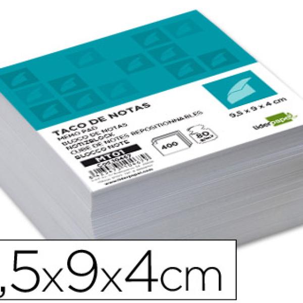 Bloco de Notas Papel Não Colado 95X90X40