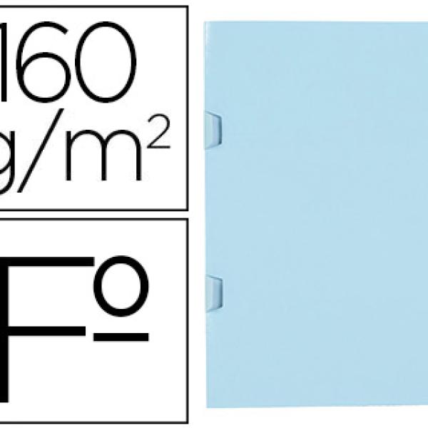 Classificador Folio Azul 3 Pestanas Plastificada 160 Gr
