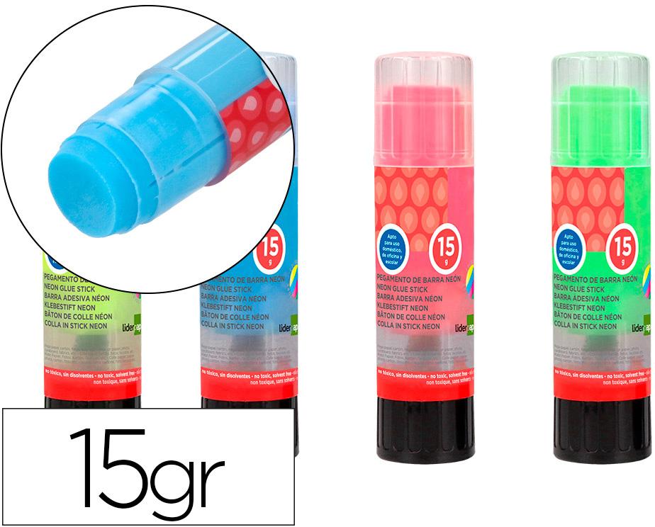 Cola Em Stick 15 Gr Cor Neon