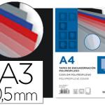 Capa De Encadernacao Polipropileno Din A3 0.5 Mm Preta Opaca Pack De 100 Unidades