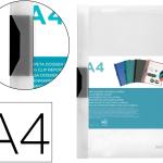 Bolsa Dossier Com Clip Lateral Din A4 Transparente 60 Folhas