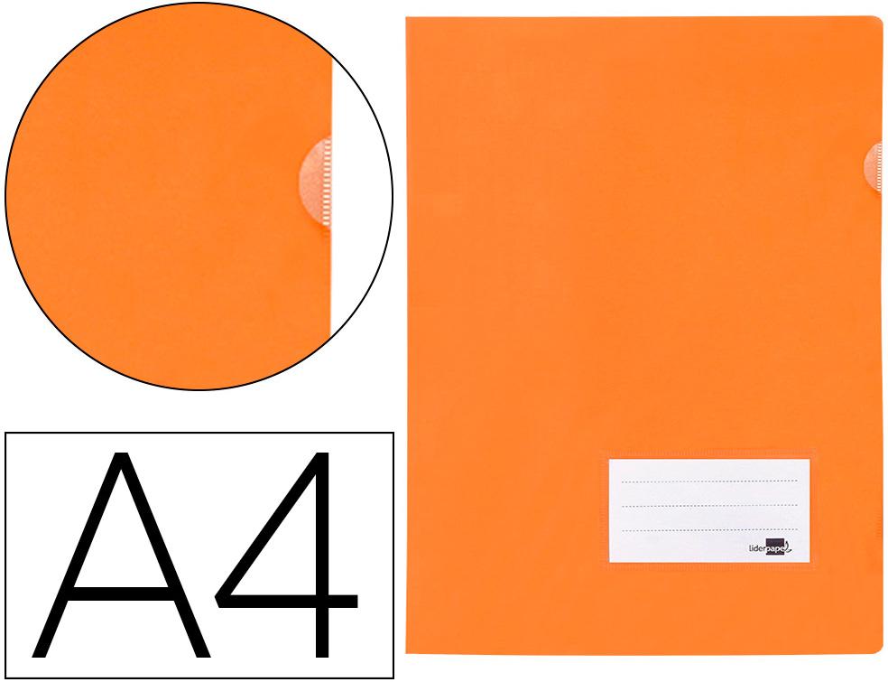 Pasta Dossier 921 - Aa4Polipropileno 180 Microns Laranja Fluor Opaco 20 Folhas