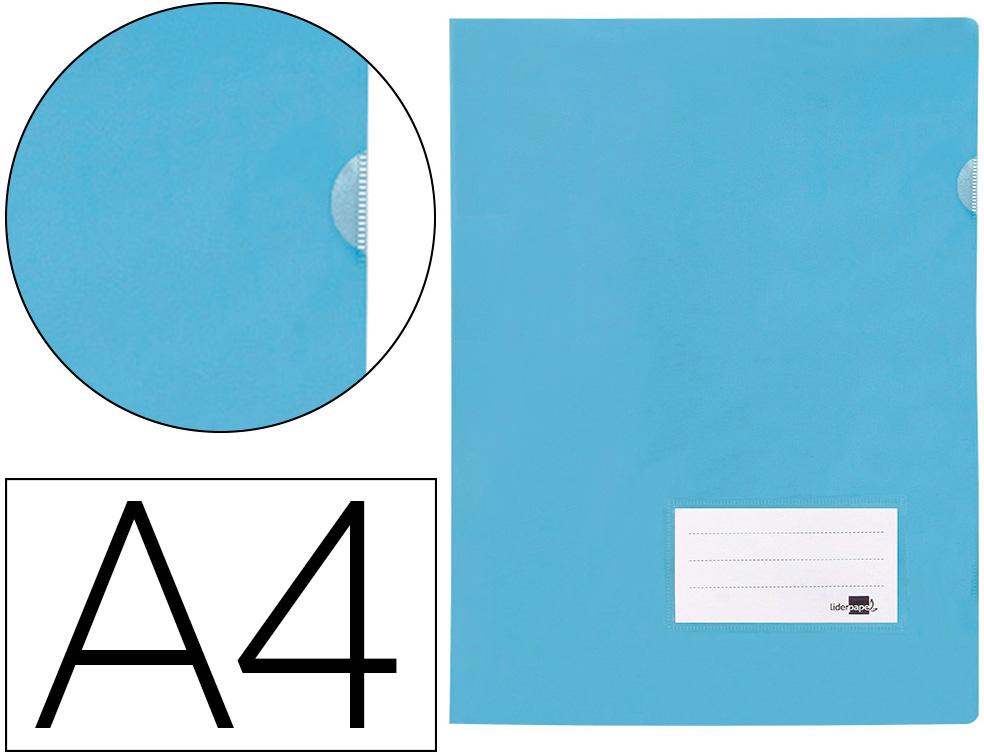 Pasta Dossier 921 - Aa4Polipropileno 180 Microns Celeste Opaco 20 Folhas