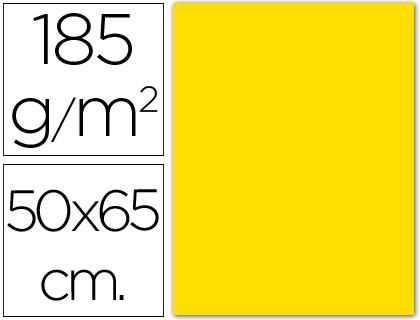 Cartolina Guarro 185 Gr 50X65 cm Amarelo Escuro