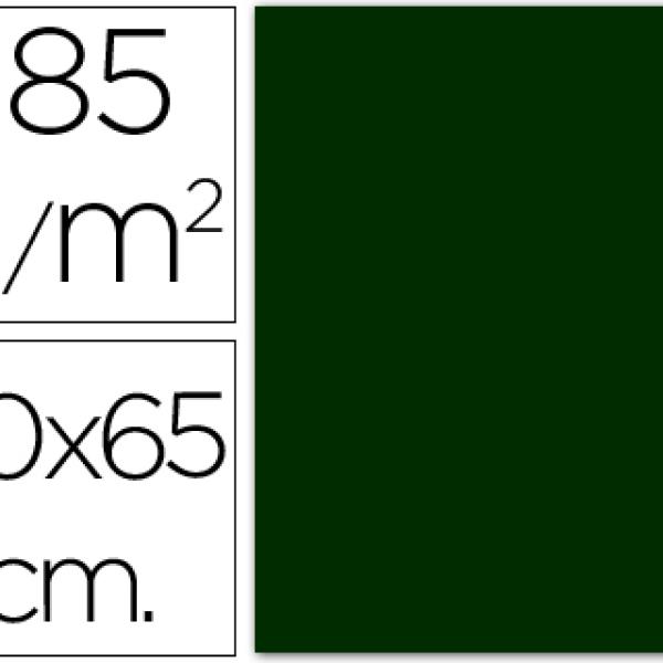 Cartolina Guarro 185 Gr 50X65 cm Verde Selva