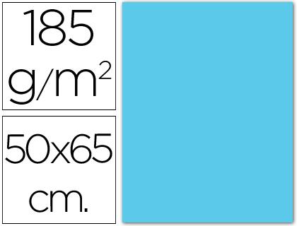 Cartolina Guarro 185 Gr 50X65 cm Azul Ceu
