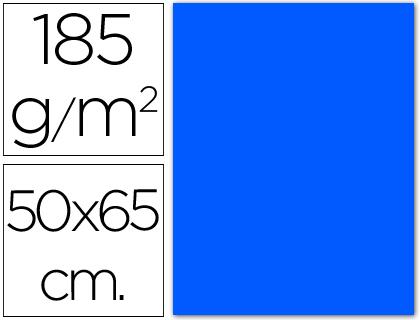 Cartolina Guarro 185 Gr 50X65 cm Azul Mar