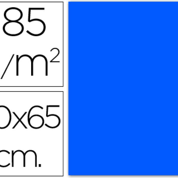 Cartolina Guarro 185 Gr 50X65 cm Azul Mar