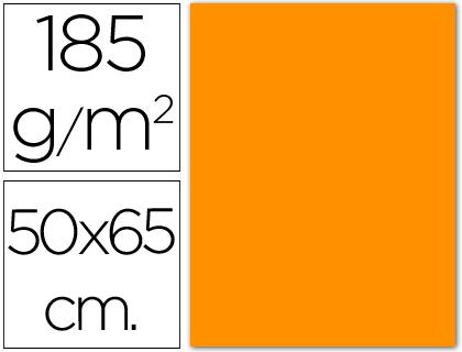 Cartolina Guarro 185 Gr 50X65 cm Laranja