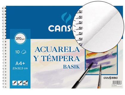 Bloco Desenho Aguarela Canson Espiral 230X325mm 10F