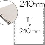 Papel Continuo, 240 mmx11'', Branco c/ 1000 Jogos, 3 Vias