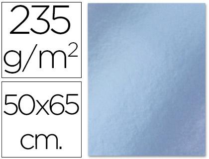 Cartolina Metalizada 50X65 cm, 235 Gr Prata