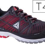Sapatos De Seguranca Deltaplus De Poliuretano E Malha S1P Preto E Vermelho Formato 41