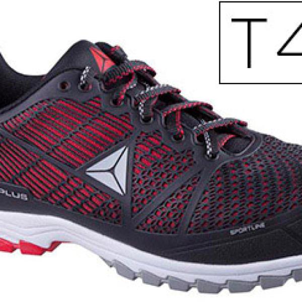 Sapatos De Seguranca Deltaplus De Poliuretano E Malha S1P Preto E Vermelho Formato 45 - FARU