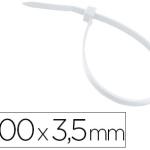 Abraçadeira 3M Para Interior Branco 200X3,5 Mm Bolsa De 100 Unidades