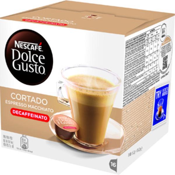 Pack 16x Cápsulas Café Descafeinado Dolce Gusto - NESCAFE