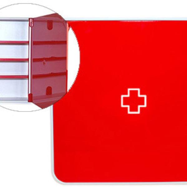 Organizador Plastico 3 Estantes Para Medicamentos - PAPERFLOW