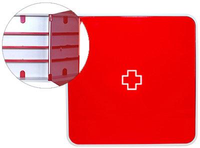 Organizador Plastico 3 Estantes Para Medicamentos - PAPERFLOW