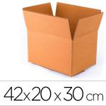 Caixa Para Embalar Q - Connect Castanho Anonima Duplo Canal 420X200X300 Mm - Q - CONNECT
