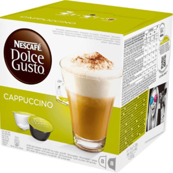 Cápsulas Café Capuchino Dolce Gusto (8 Unidades) - NESCAFE