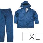Conjunto De Chuva 400 Poliester/Pvc Azul Marinho Formato Xl - DELTAPLUS