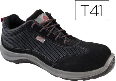 Sapatos De Seguranca Deltaplus De Pele Preto Formato 41 - DELTAPLUS