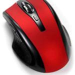 Rato Optico Sem Fios 1000 Dpi Recetor Usb 2,4 Ghz Vermelho - Q - CONNECT