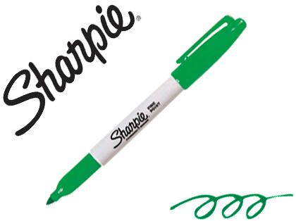 Marcador Sharpie Permanente Ponta Fina Verde - SHARPIE