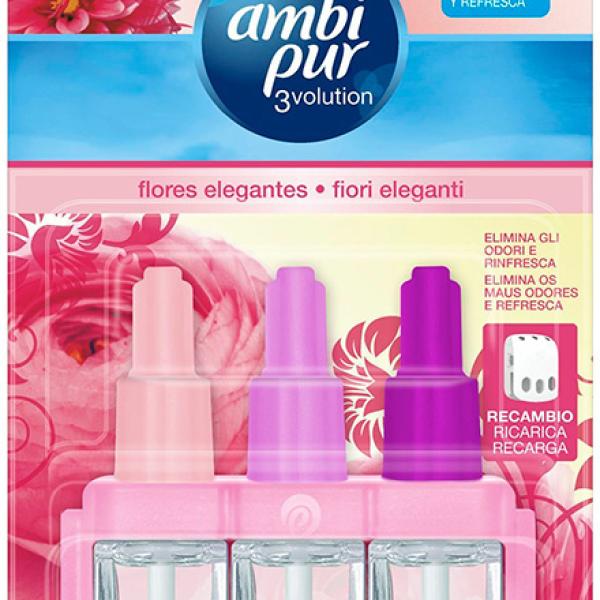 Ambientador Electrico 3 Volution Nuvens De Algodao 21,5ml - AMBI PUR