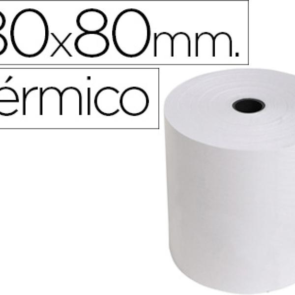 Rolo De Calculadora Termico 80 Mm X 80 Mm 55 G/M2 - EXACOMPTA
