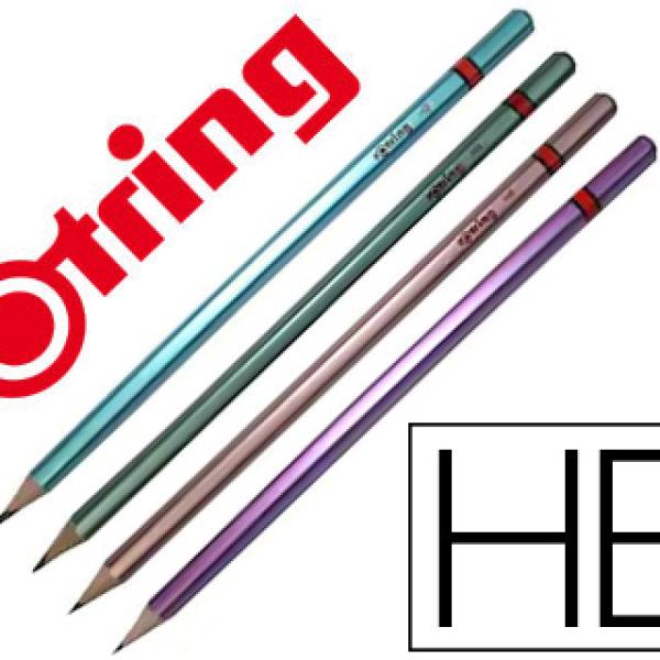 Lapis De Grafite Rotring Metallic Hb Corpo Cores Sortidas - ROTRING