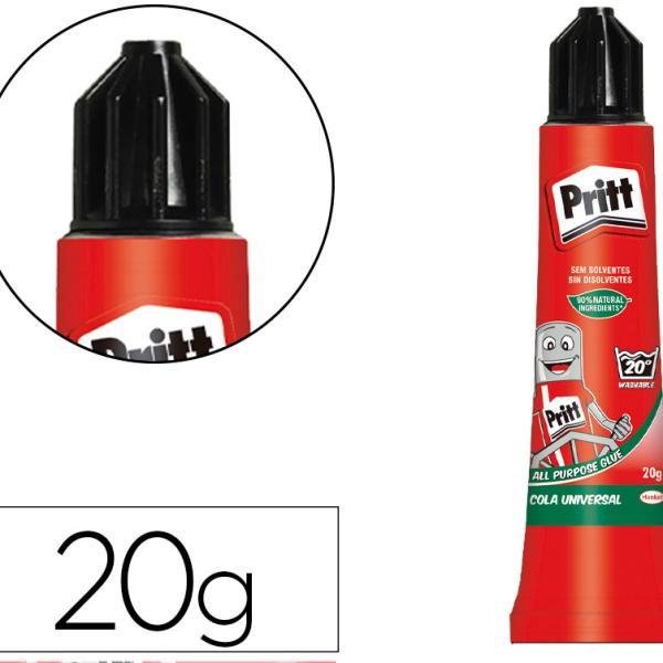 Cola Pritt Cola Universal Sem Solventes 20 Gr Transparente