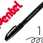 Marcador / Pincel Touch Para Caligrafia (Cinza Claro) - PENTEL