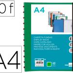Pasta A4 Com 40 Bolsas Intercambiaveis 5 Separadores Envelope E Elastico Capa E Lombada Personalizav