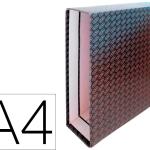 Caixa Para Pasta De Arquivo De Alavanca Cartao Forrado Elba Din A4 Lombada 85 Mm Preto - ELBA