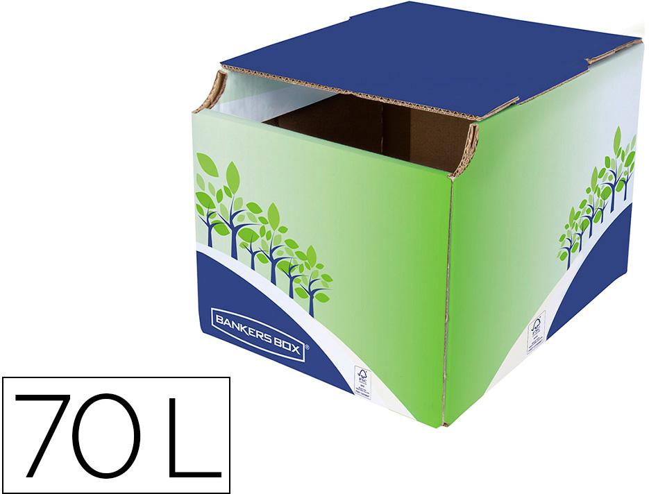Contentor Para Reciclagem Secretaria Cartao 100% Reciclado Montagem Manual - FELLOWES