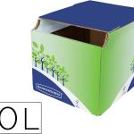 Contentor Para Reciclagem Secretaria Cartao 100% Reciclado Montagem Manual - FELLOWES