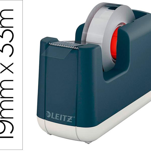 Desenrolador De Secretaria Leitz Cosy Em Plastico Para Fitas 33 Mt Cinza - LEITZ