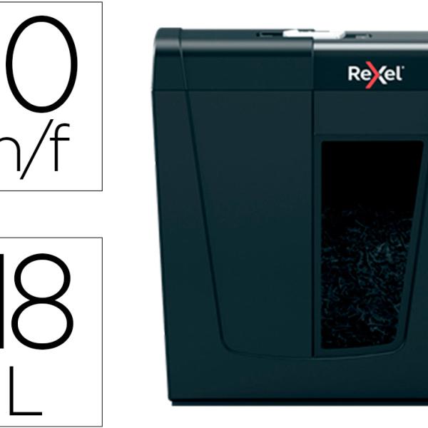 Destruidora De Documentos Secure X10 Eu Capacidade 10 Folhas - REXEL