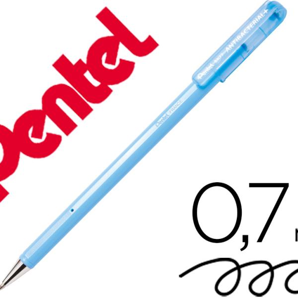 Esferografica Pentel Bk77 Antibacterial Preto - PENTEL