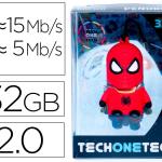 Pen Drive USB Spider - Man 32GB - TECH ON TECH
