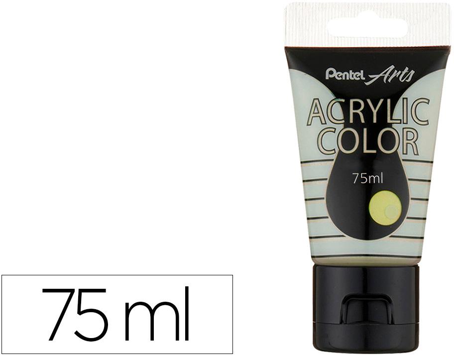 Tinta Acrilica Em Tubo 75ml (Perola Iridescente Amarelo) - PENTEL
