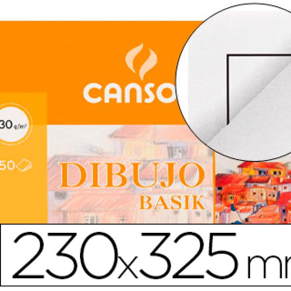 Papel de Desenho Basik 23X32.5 - 130 Gr - Com Esquadria