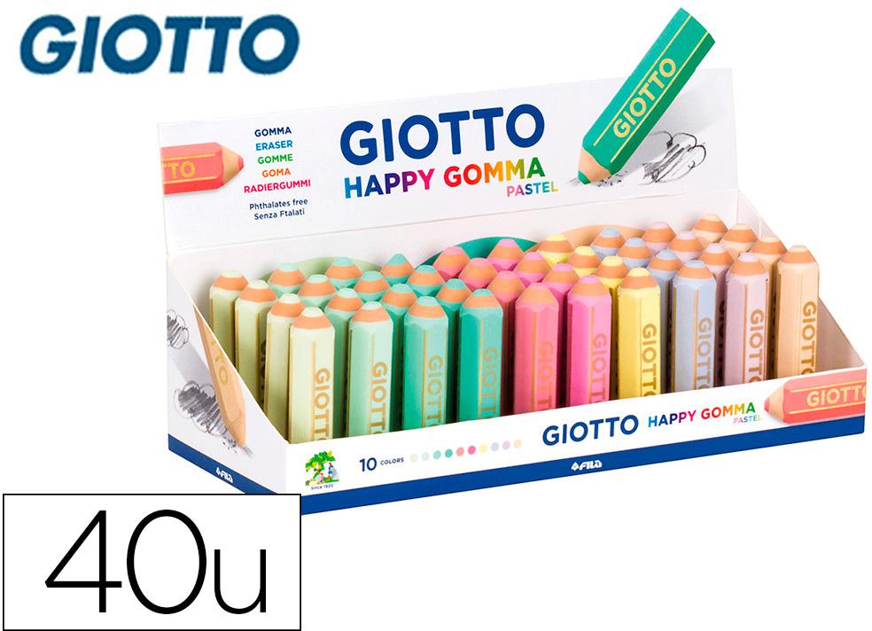 Borracha Giotto Happy Gomma Pastel Forma De Lapis - GIOTTO