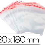 Bolsa Plastico Auto Selada Q - Connect 120X180 Mm Pack De 100 Unidades - Q - CONNECT