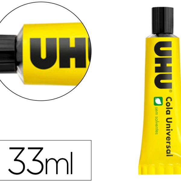 Cola Universal Uhu Sem Solventes 33 Ml - UHU